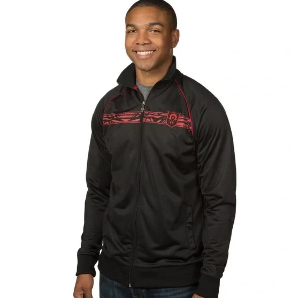 NWT Official World of Warcraft Horde Track Jacket